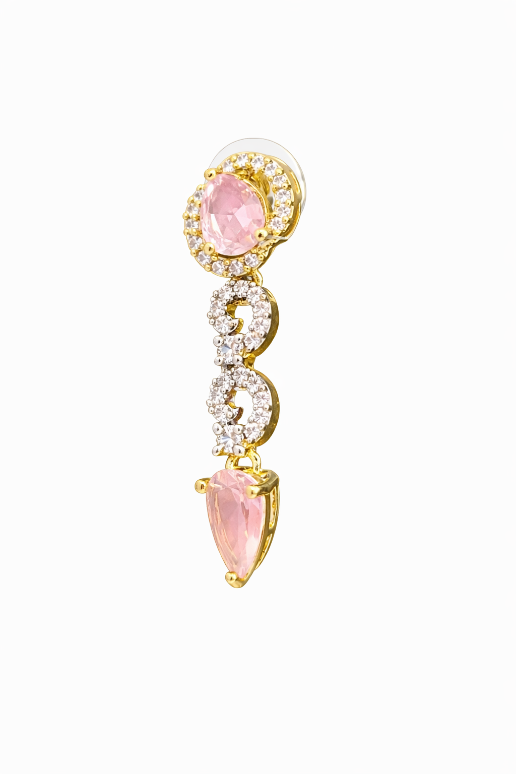 Blush Royale Crystal Necklace Set