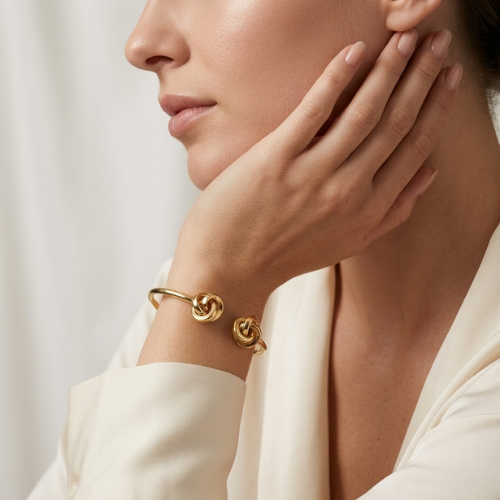 Vintage Knot Cuff Bracelet