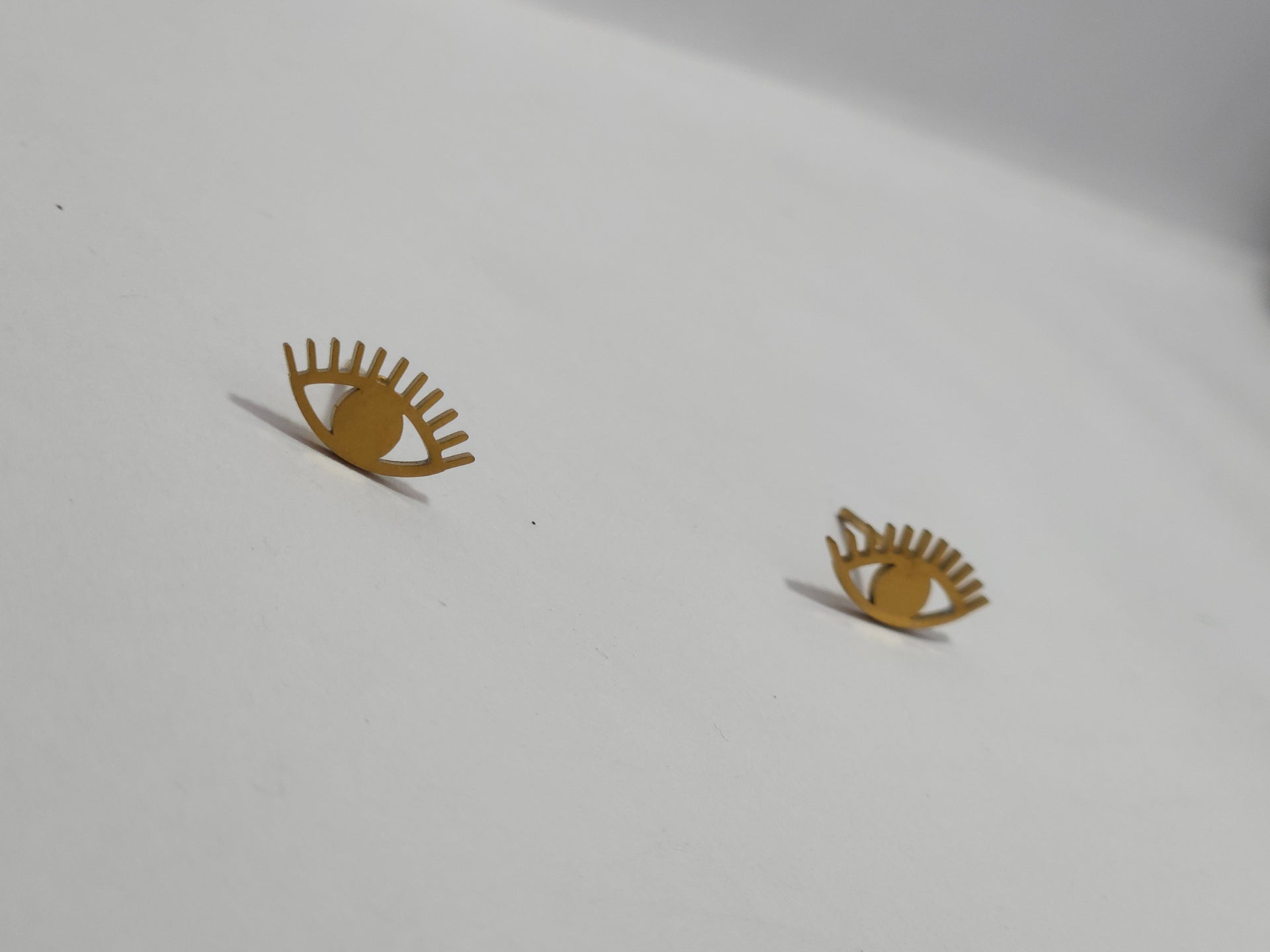Eye Charm Anti-Tarnish Gold Necklace