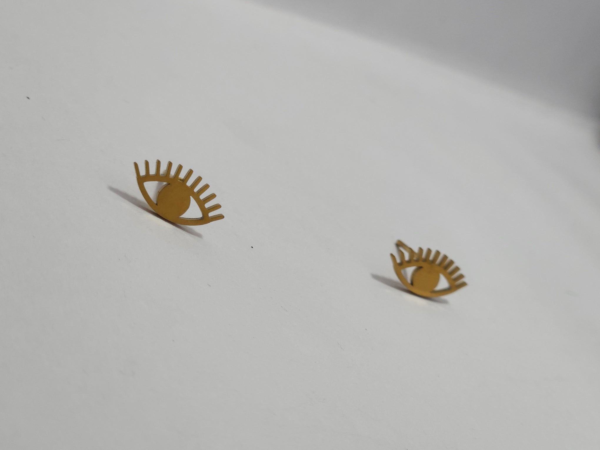 Eye Charm Anti-Tarnish Gold Necklace