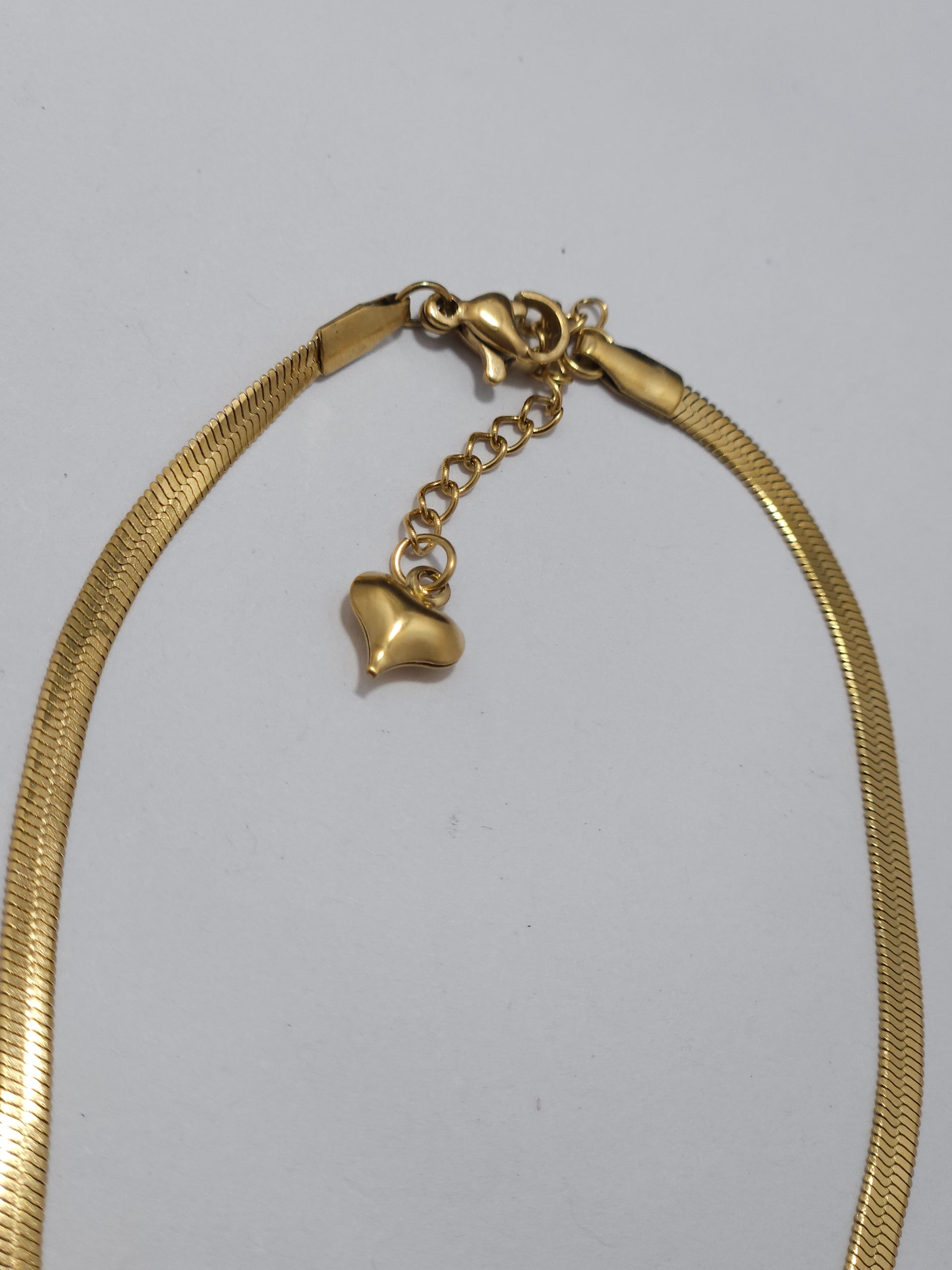 Anti-Tarnish Gold Finish Sleek Snake Chain Bracelet