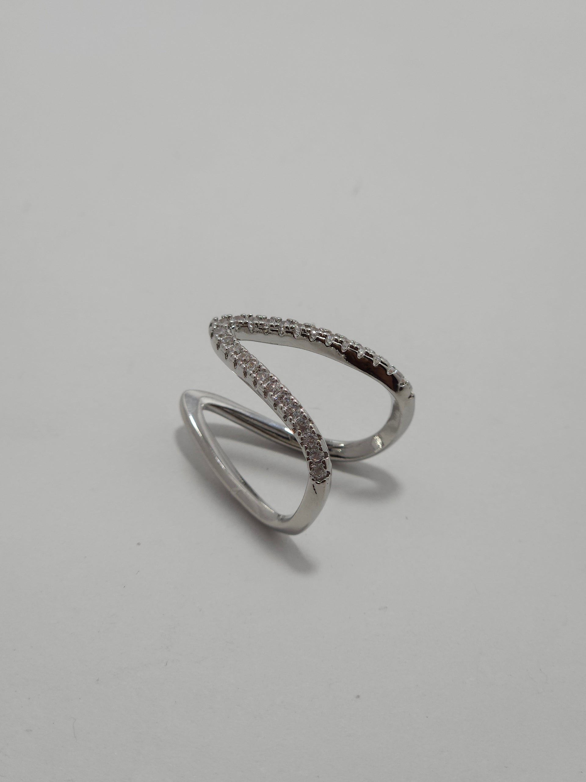 Crystal Wrap Adjustable Ring