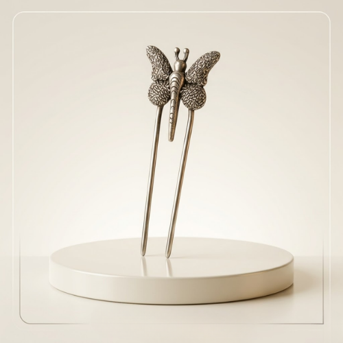 Oxidised Mandala Hair Pin