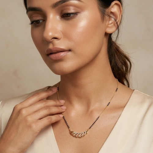Anti-Tarnish Designer Mangalsutra Necklace