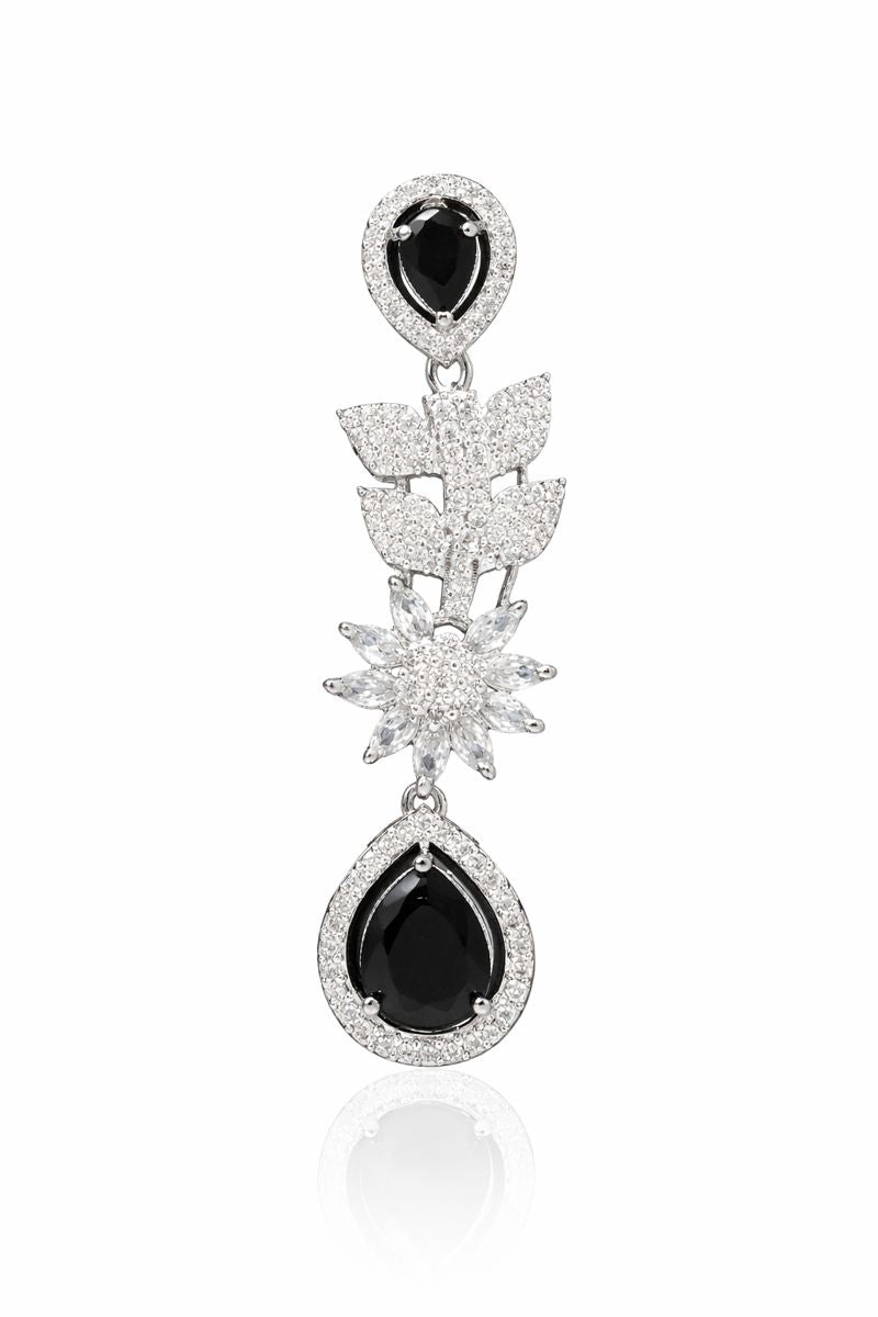 Emerald Royale American Diamond Necklace Set