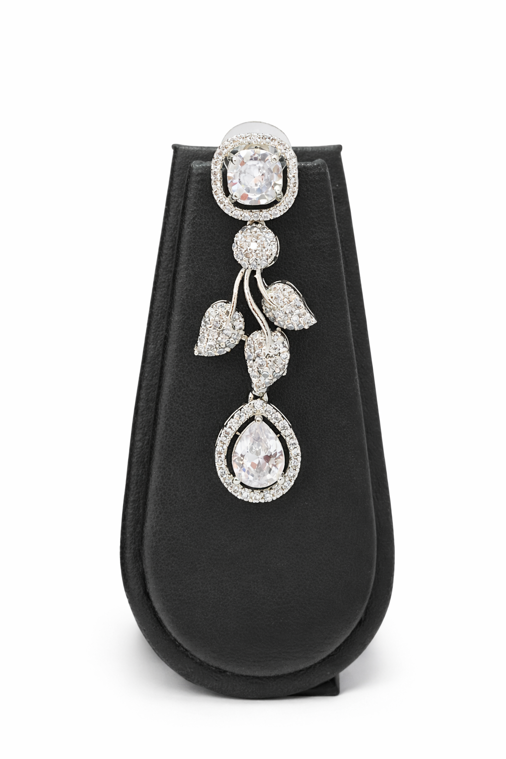 Celestial Bloom American Diamond Necklace Set