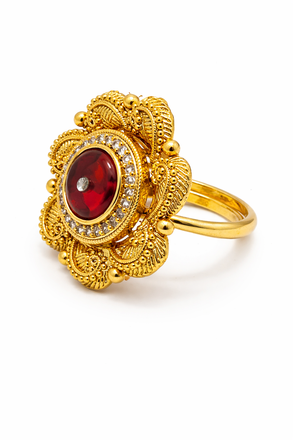 Rajwadi Royal Statement Ring
