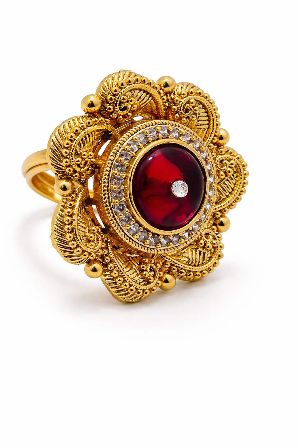 Rajwadi Royal Statement Ring