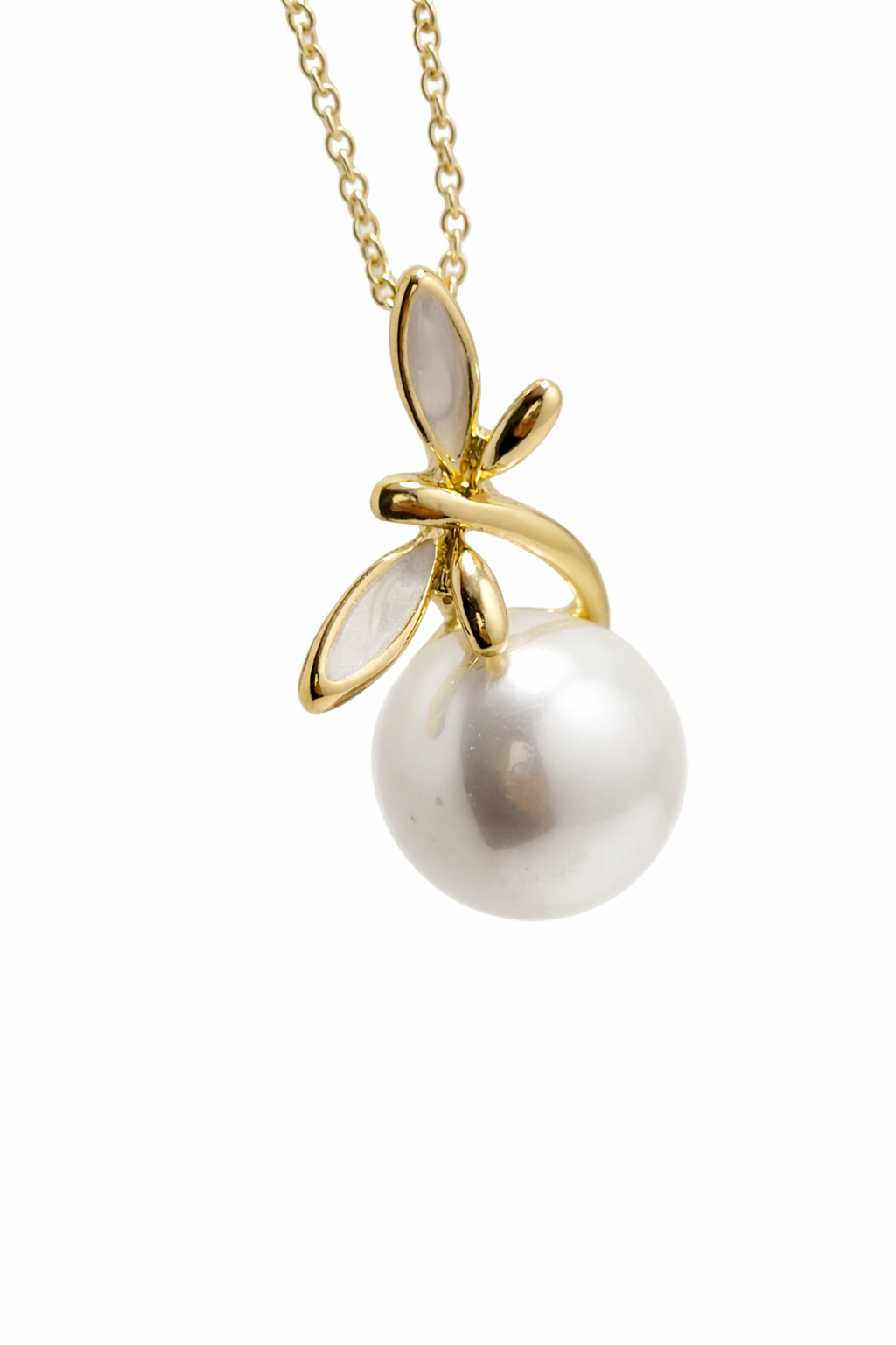 Pearl Bloom Anti-Tarnish Pendant Set