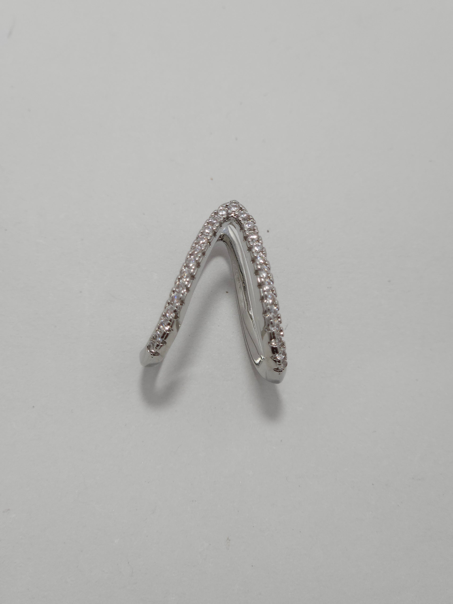 Crystal Wrap Adjustable Ring