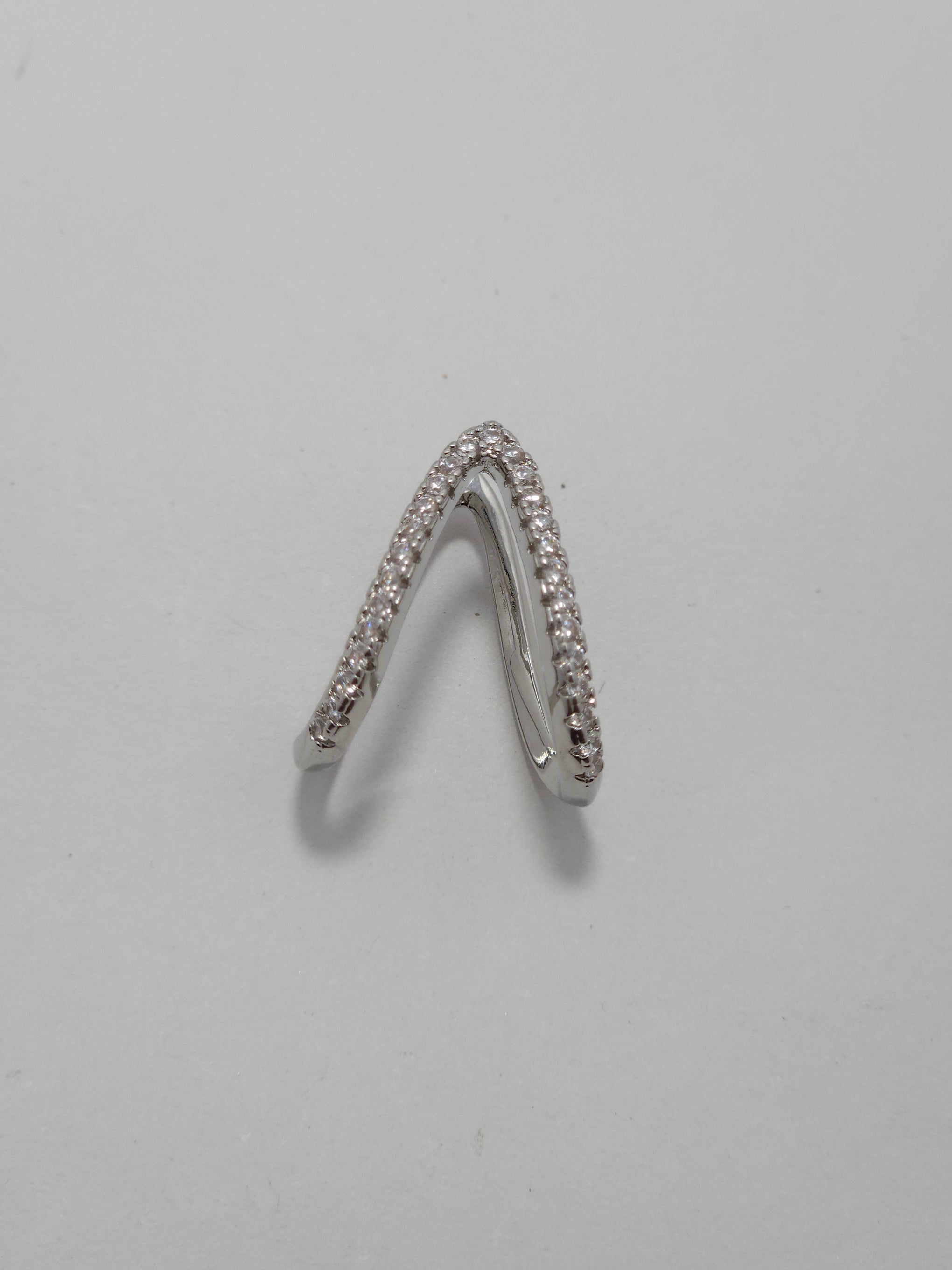 Crystal Wrap Adjustable Ring