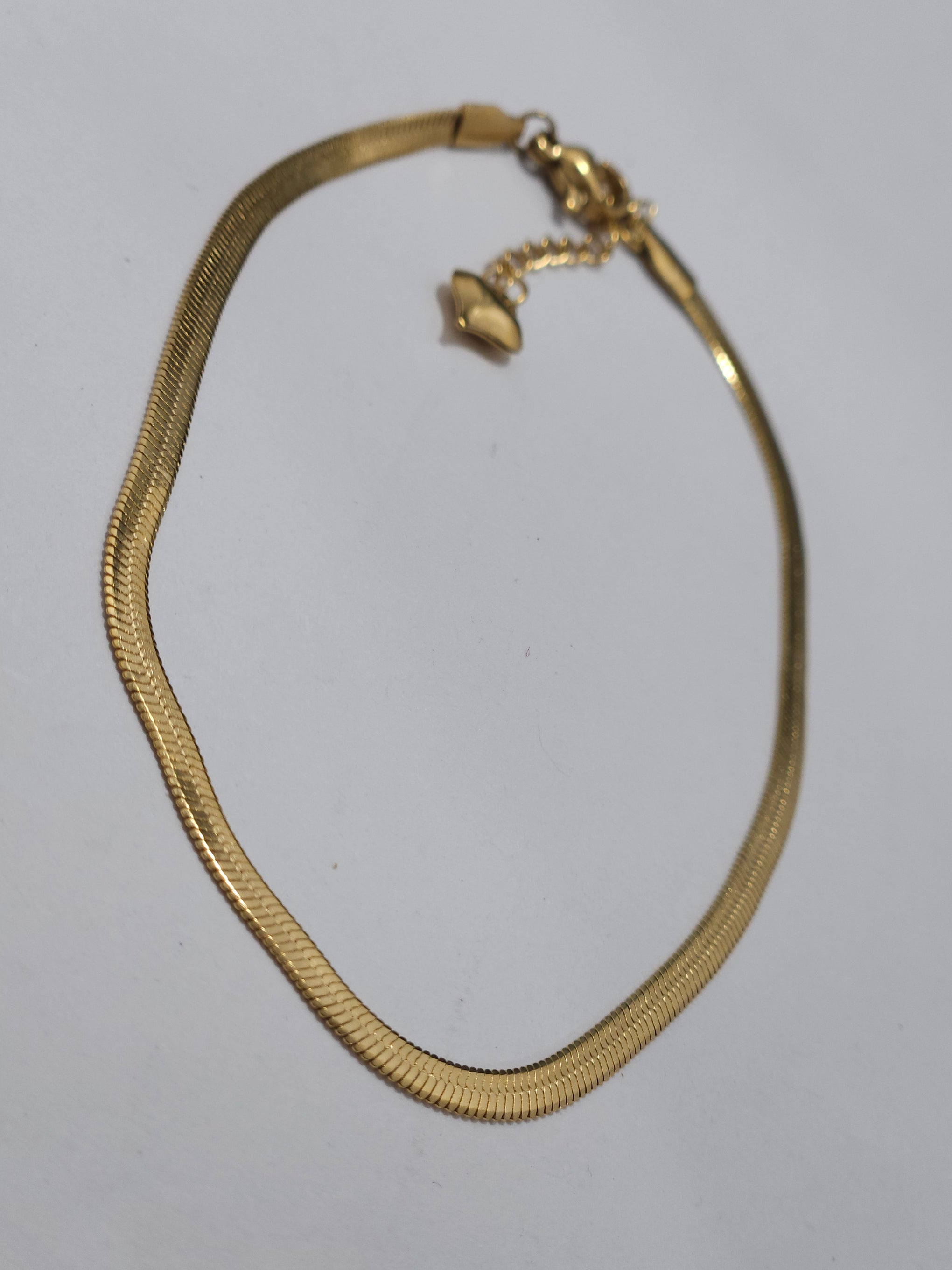 Anti-Tarnish Gold Snake Chain Anklet