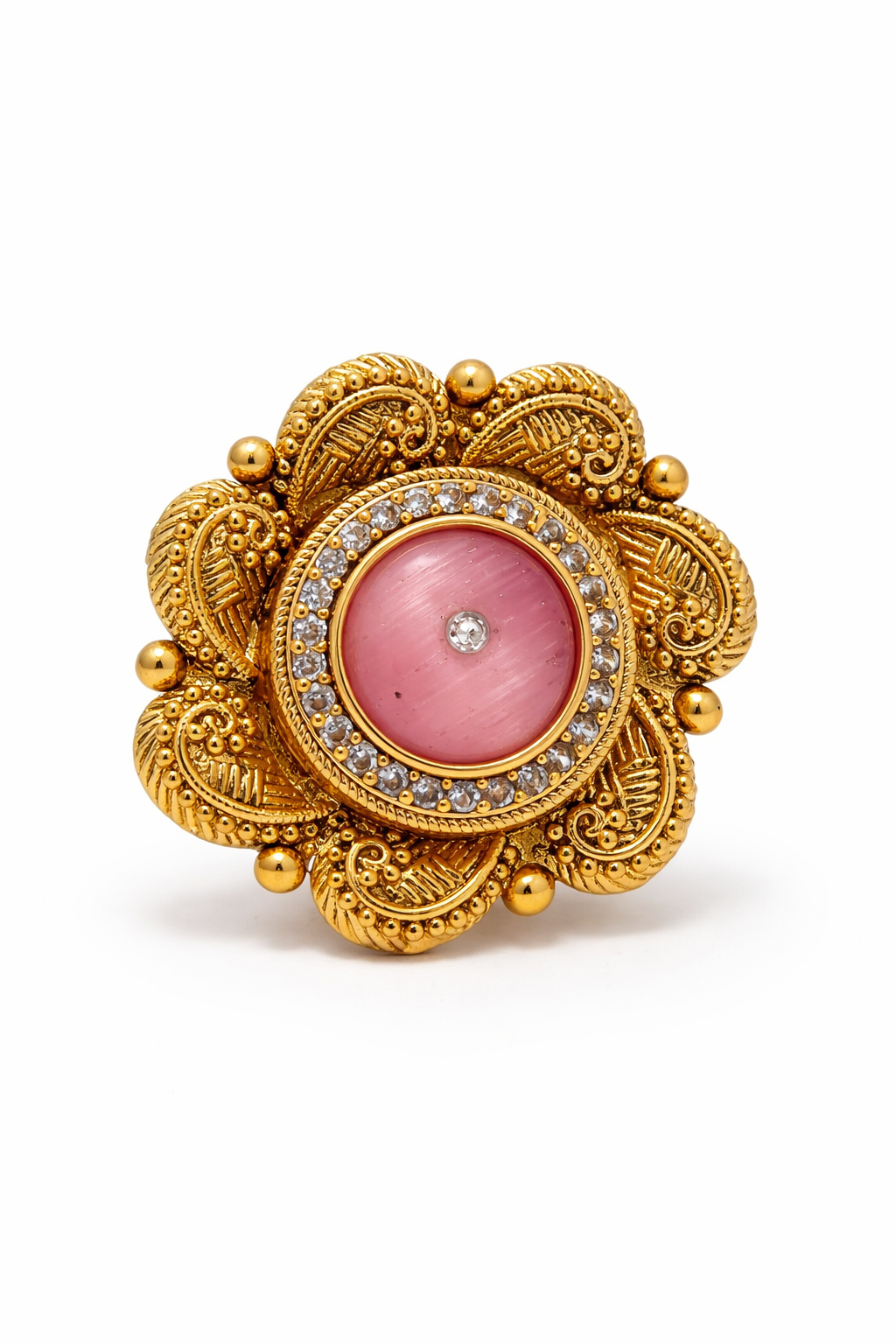 Rajwadi Royal Statement Ring