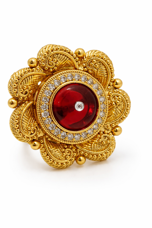 Rajwadi Royal Statement Ring