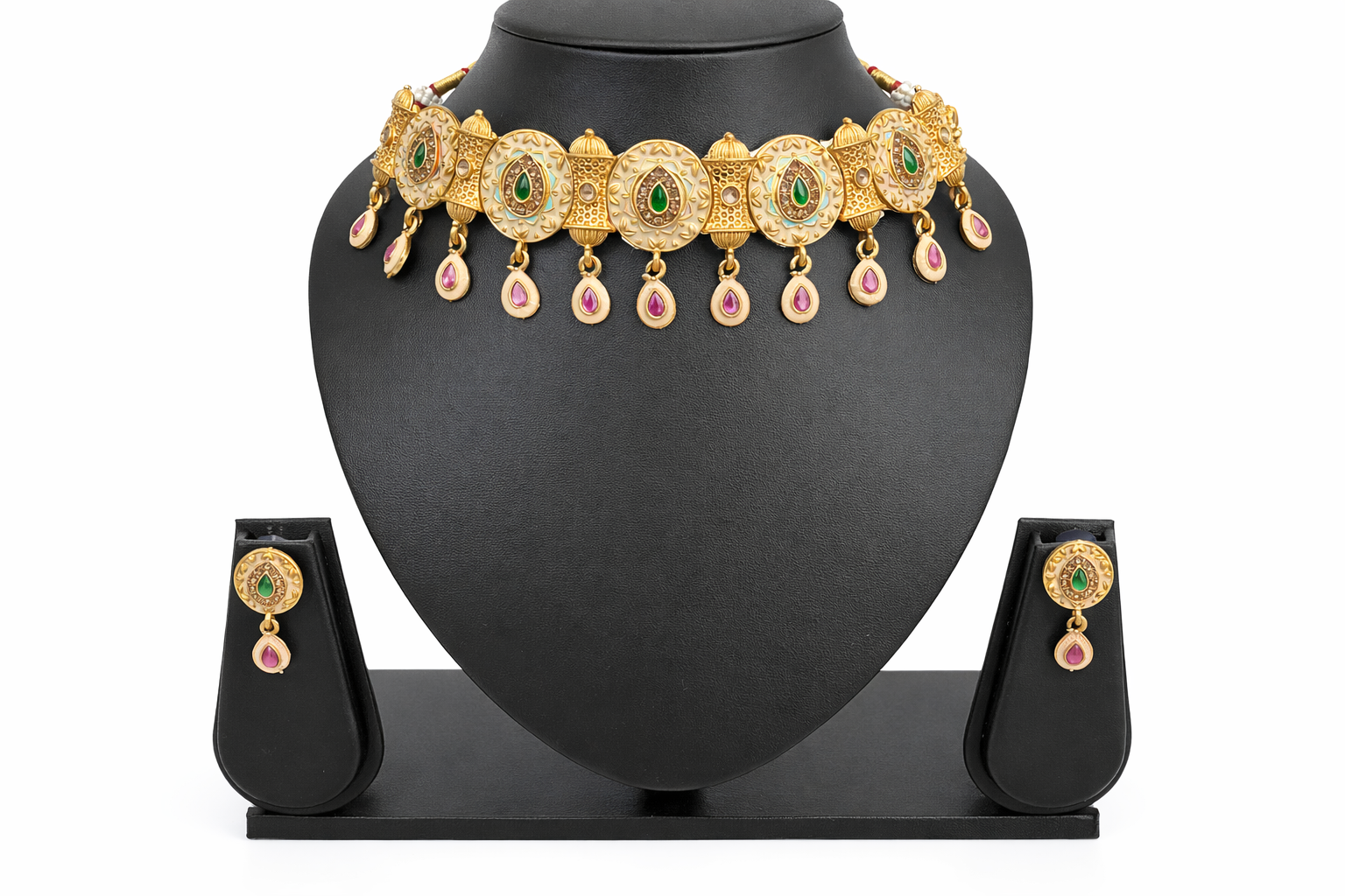 Royal Meher Rajwadi Choker Set