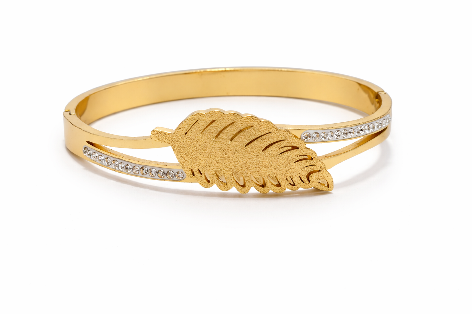 Eternal Leaf Anti-Tarnish Gold Bracelet