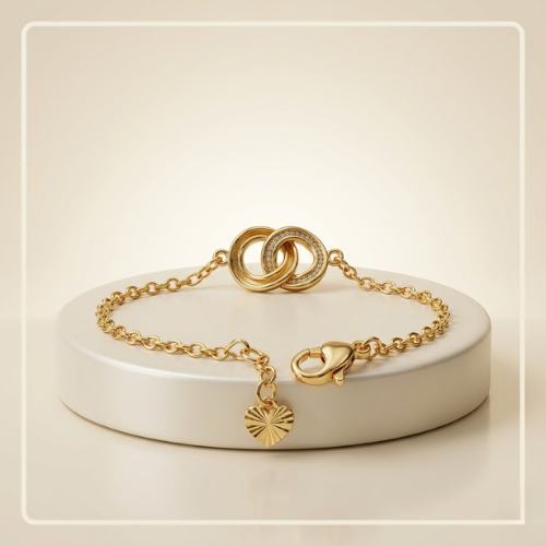 Infinity Knot Anti-Tarnish Gold Bracelet