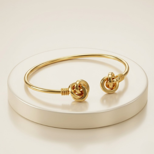 Vintage Knot Cuff Bracelet